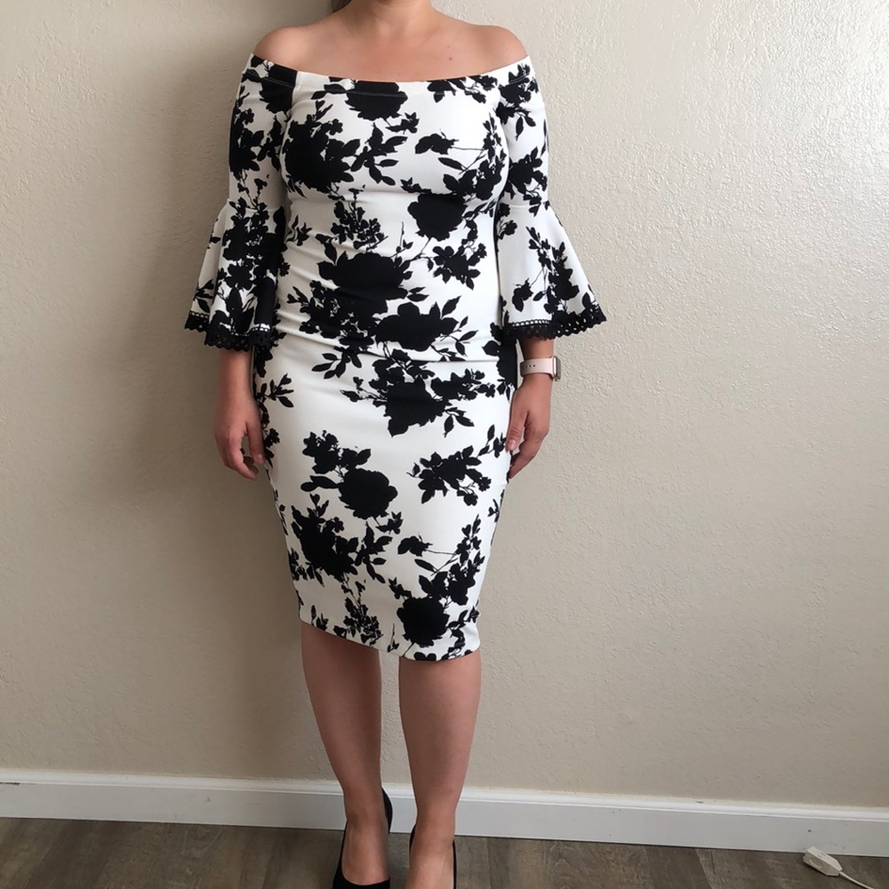 Premier Amour midi dress